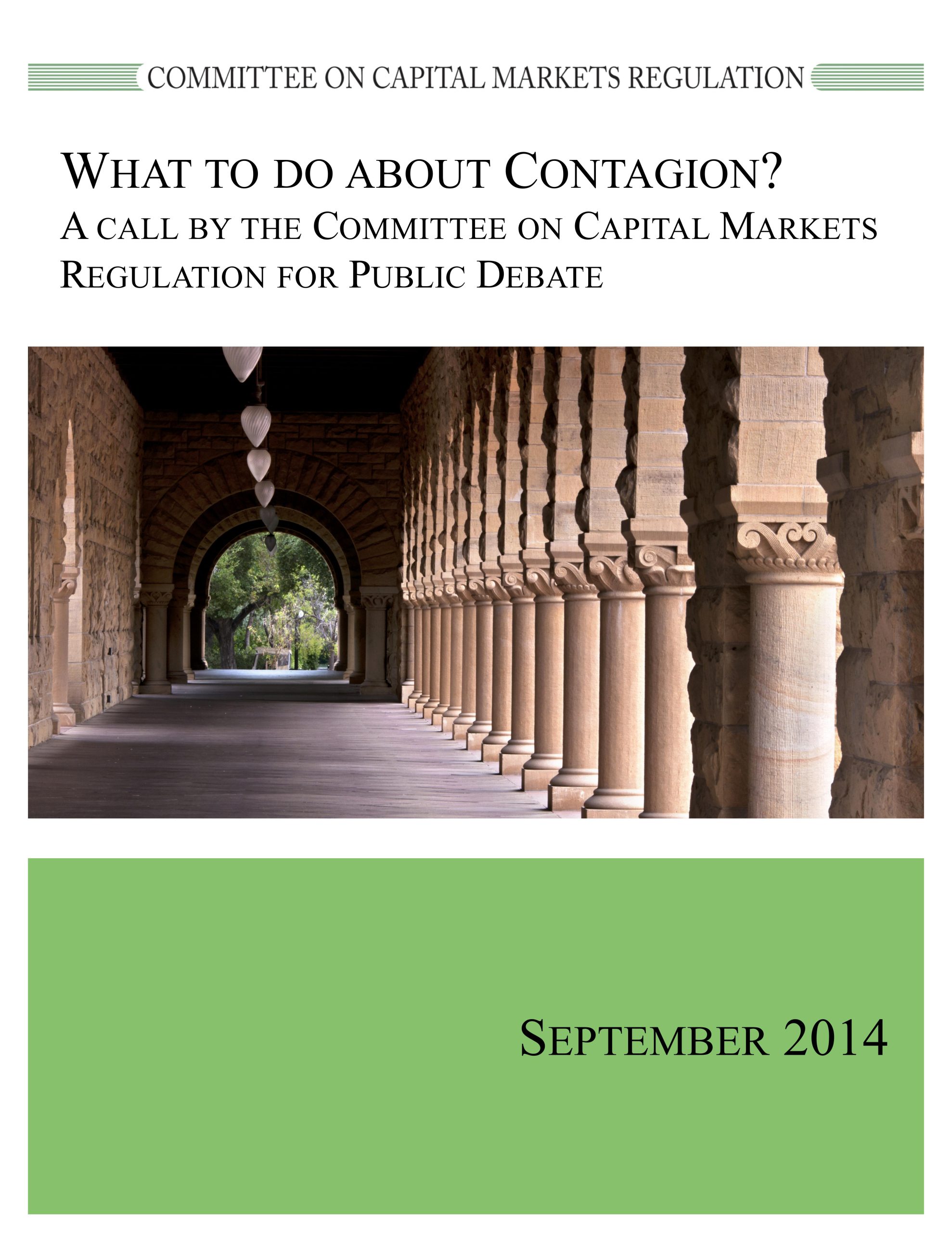 Report: What To Do About Contagion?