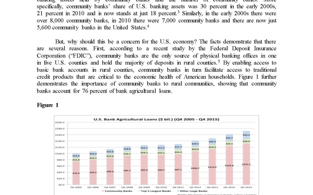 Nothing But the Facts Statement: Community Banking