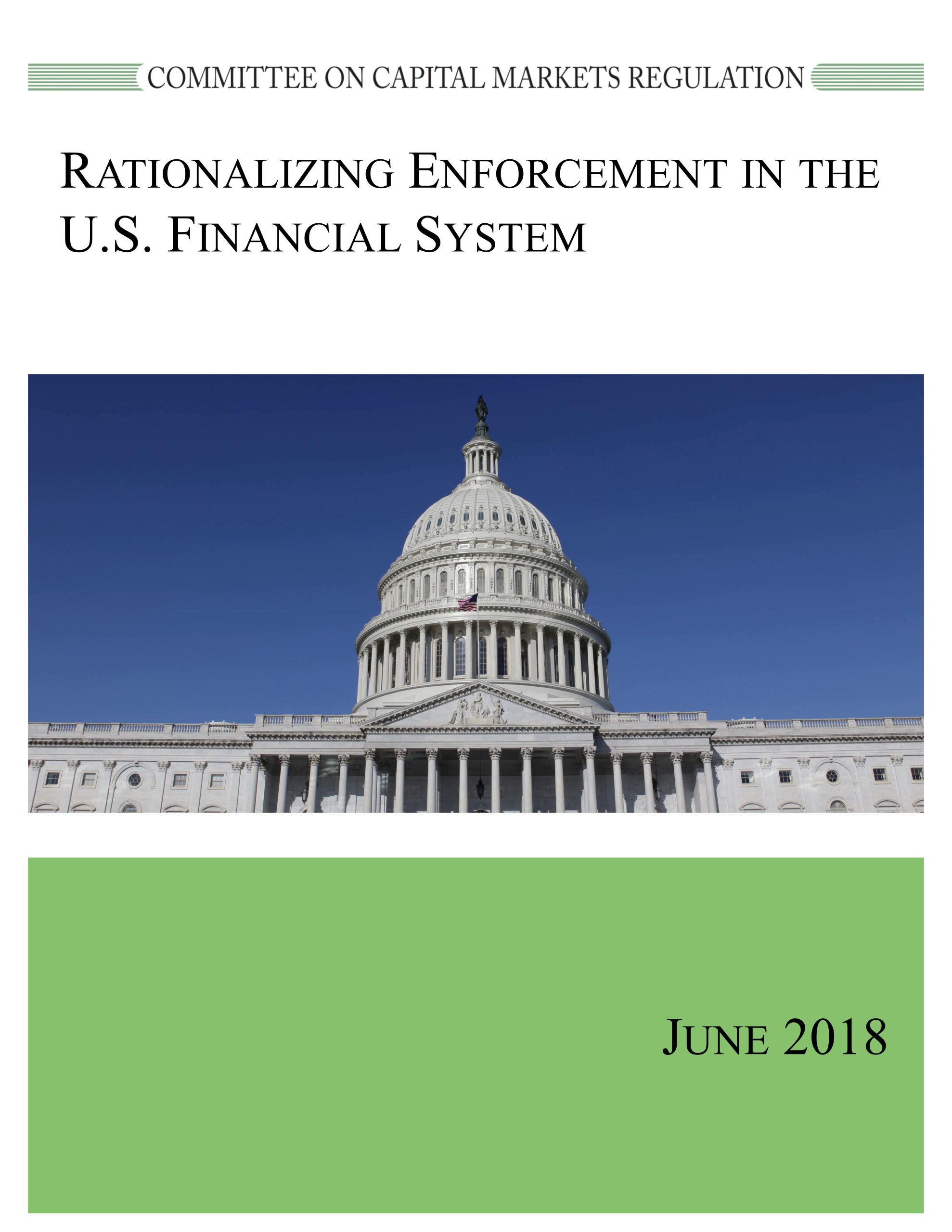 Report: The U.S. Public Enforcement System