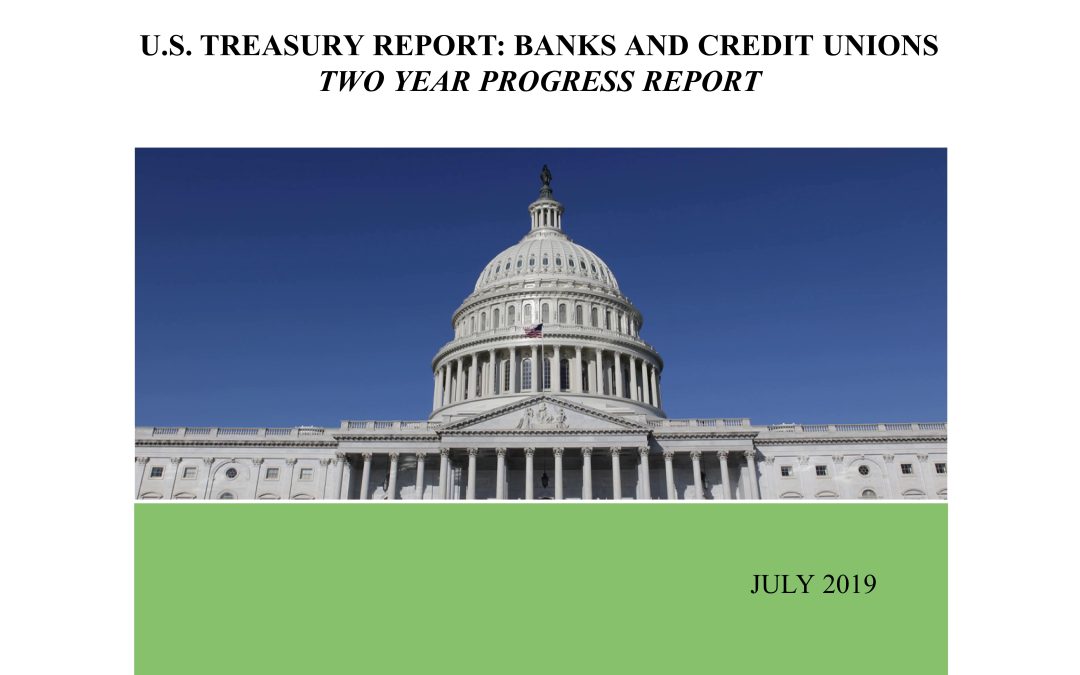 U.S. Treasury Report: Banks and Credit Unions – Two Year Progress