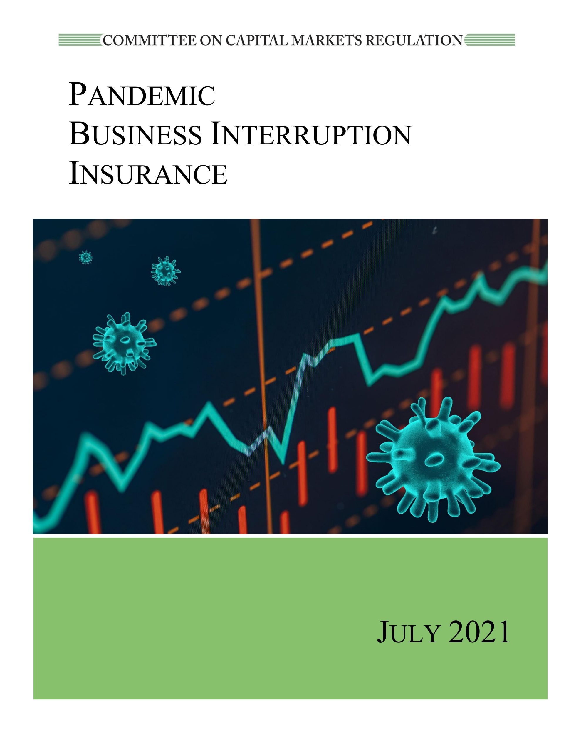 Report: Pandemic Business Interruption Insurance