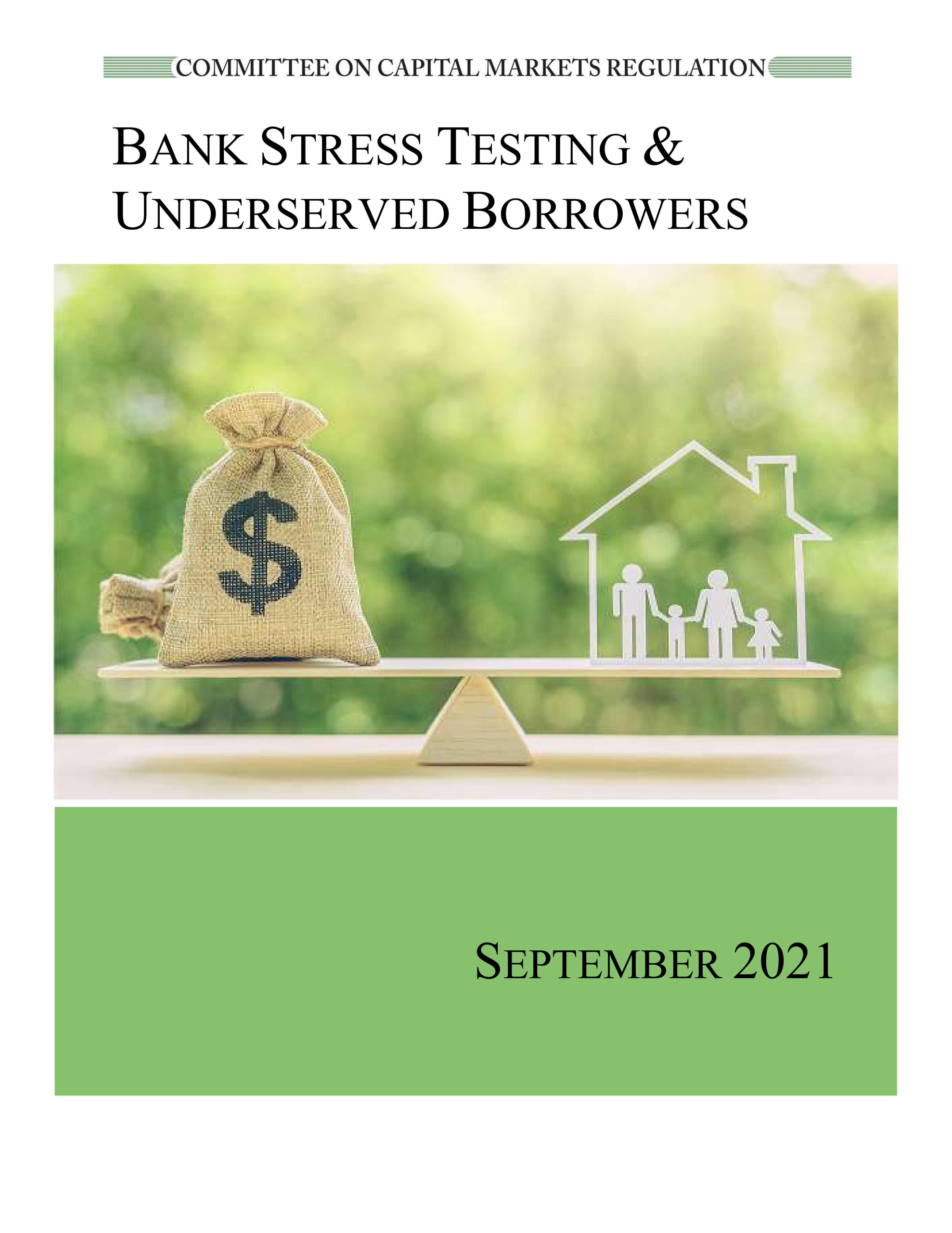 Report: Bank Stress Testing & Underserved Borrowers