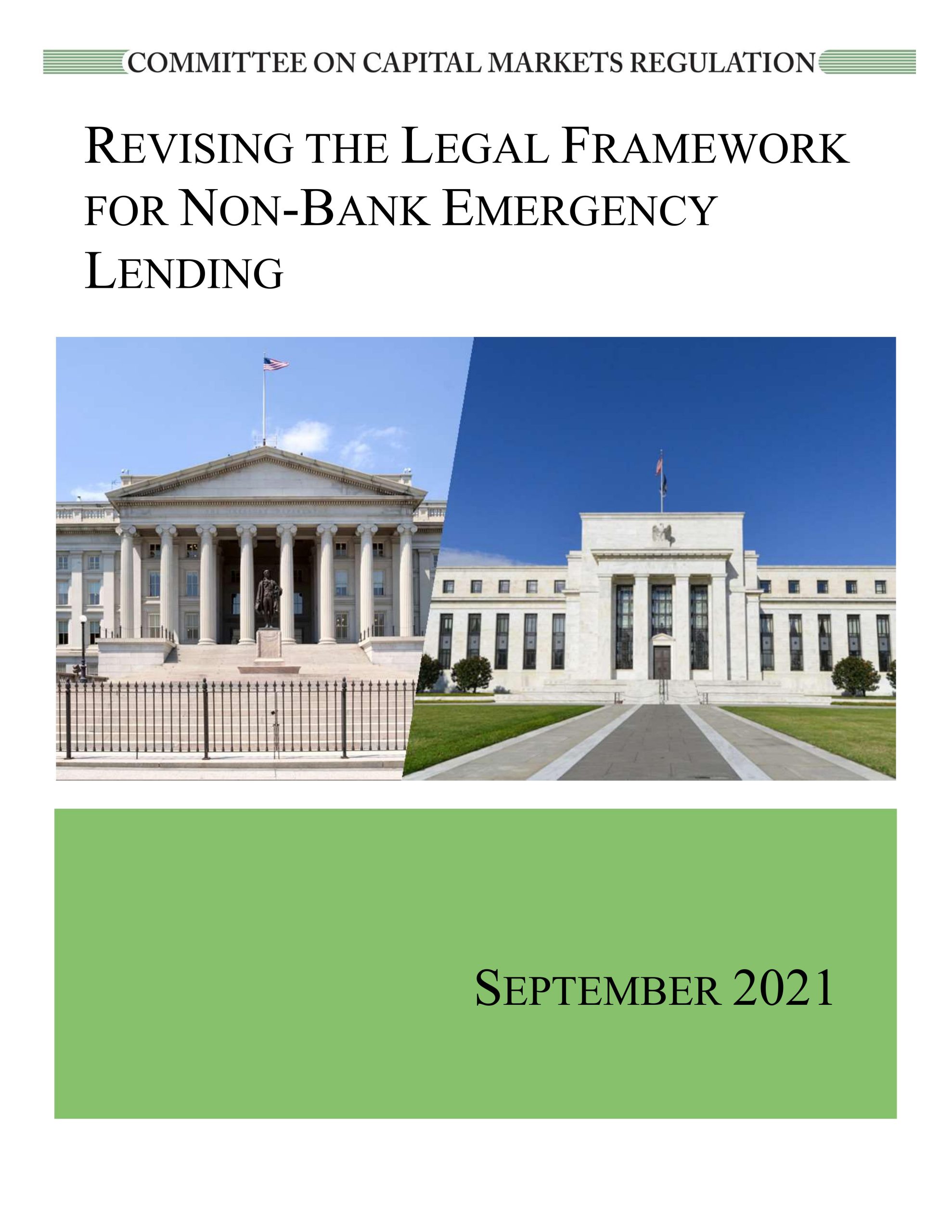 Report: Revising the Framework for Non-Bank Emergency Lending