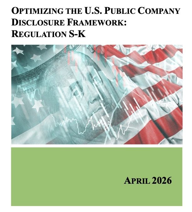 Report on Optimizing Regulation S-K