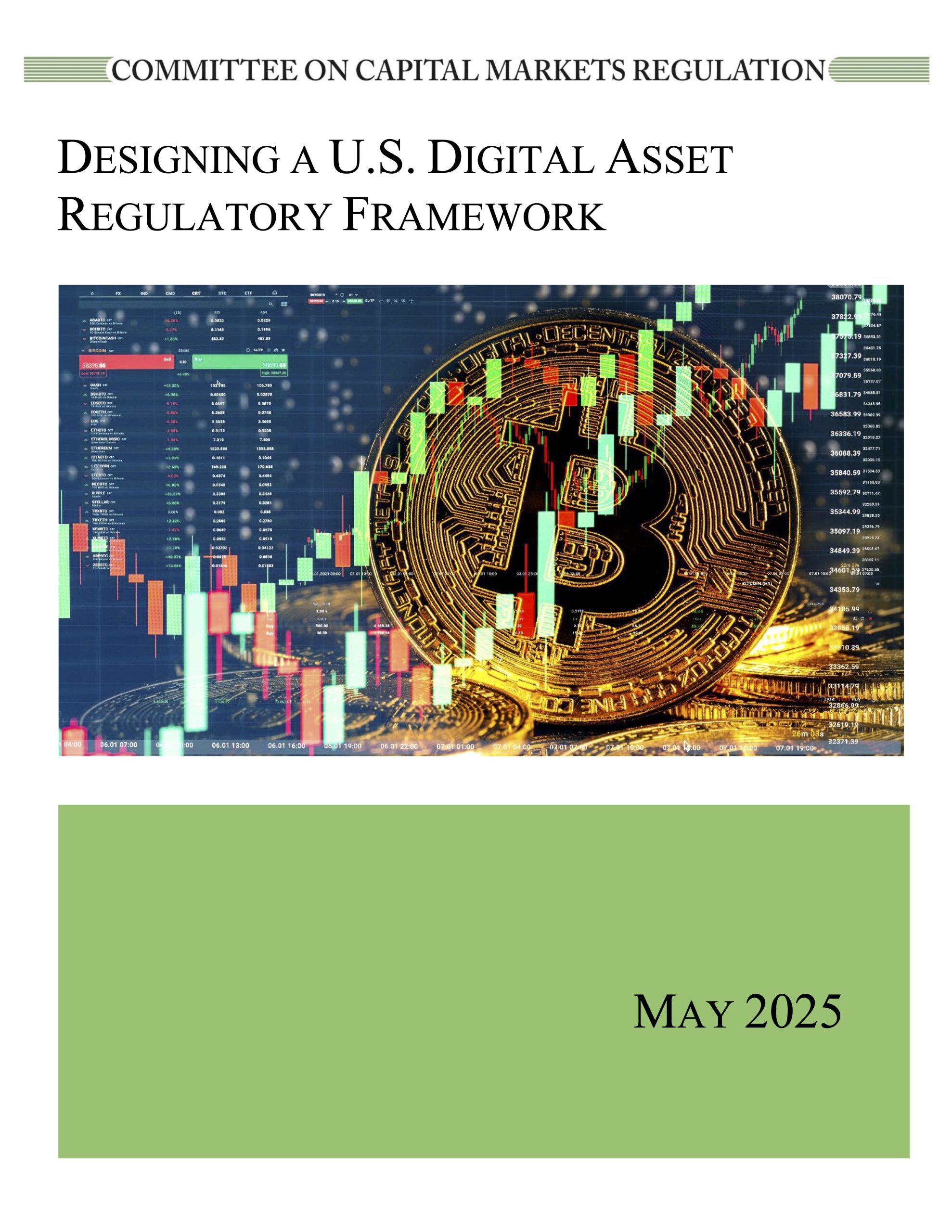Report: Designing a U.S. Digital Asset Regulatory Framework